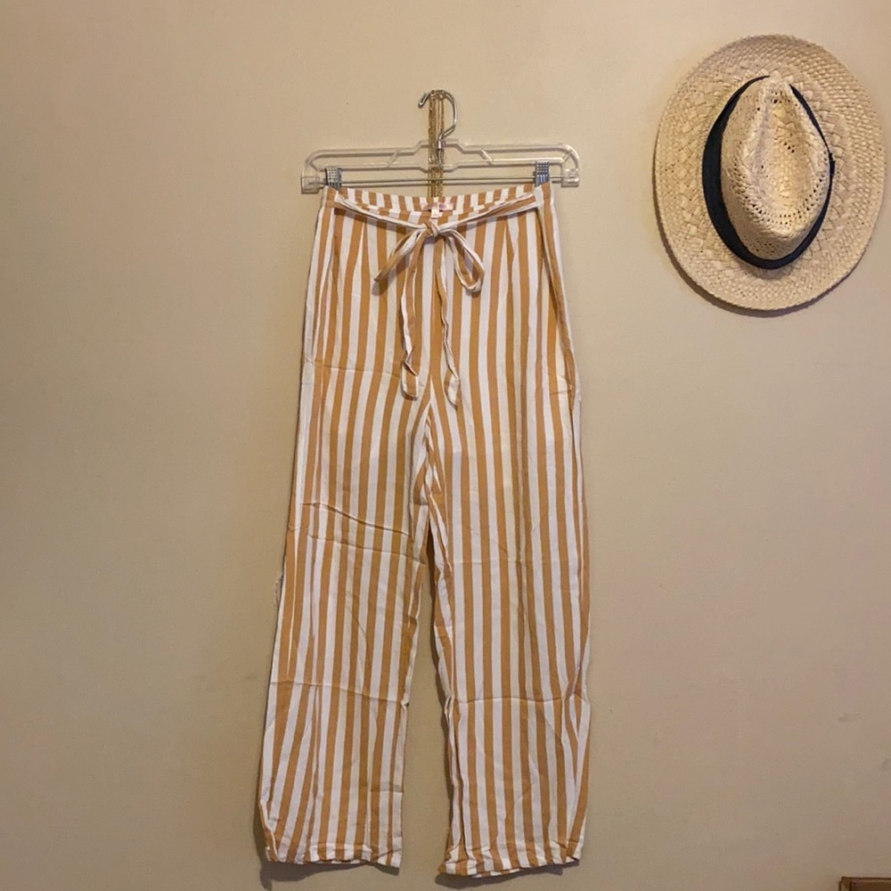 Pacsun Lottie Moss Striped Loose Trousers